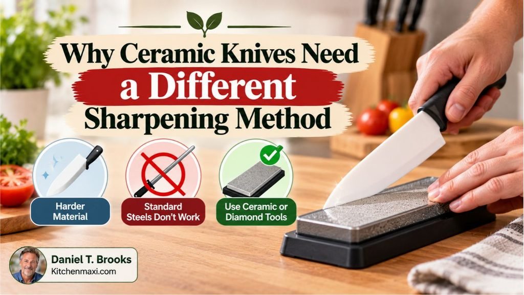 Why Ceramic Knives Need a Different Sharpening Method